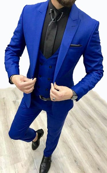 royal blue men suits for wedding tuxedos groom wear peaked lapel design groomsmen outfit man blazers 3piece trajes de hombre costume homme, Black;gray
royal blue men suits for wedding tuxedos groom wear peaked lapel design groomsmen outfit man blazers 3piece trajes de hombre costume homme, Black;gray