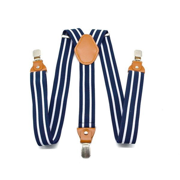 male 3 clip striped jacquard hanging pants men's business elastic suspenders shirt strap clip 3.5cm shoulder strap, Black;white
male 3 clip striped jacquard hanging pants men's business elastic suspenders shirt strap clip 3.5cm shoulder strap, Black;white