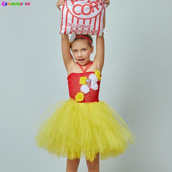 fancy popcorn girl tutu dress circus birthday outfit for kids costume baby p carnival party flower tutu dresses, Red;yellow
fancy popcorn girl tutu dress circus birthday outfit for kids costume baby p carnival party flower tutu dresses, Red;yellow