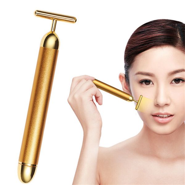 Energy Beauty Bar 24K Gold Pulse Firming Massager Facial Roller Massager Beauty Care Vibration Facial Massage Electric
Energy Beauty Bar 24K Gold Pulse Firming Massager Facial Roller Massager Beauty Care Vibration Facial Massage Electric