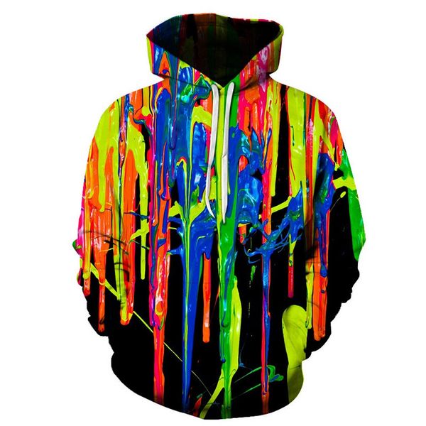 hoodie harajuku men's colorful 3d printing creative casual long sleeve coat hoodie hip-hop male hooded sweatshirt brazzer, Black
hoodie harajuku men's colorful 3d printing creative casual long sleeve coat hoodie hip-hop male hooded sweatshirt brazzer, Black