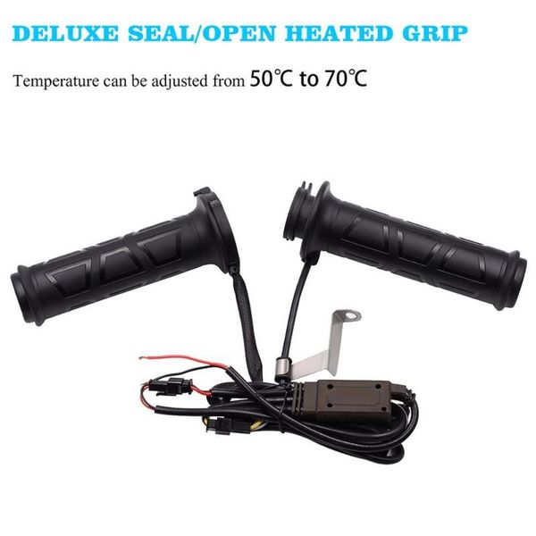 new cs-095b1 12v adjustable temperature modified handle winter motorcycle electric heating handle seal waterproof
new cs-095b1 12v adjustable temperature modified handle winter motorcycle electric heating handle seal waterproof