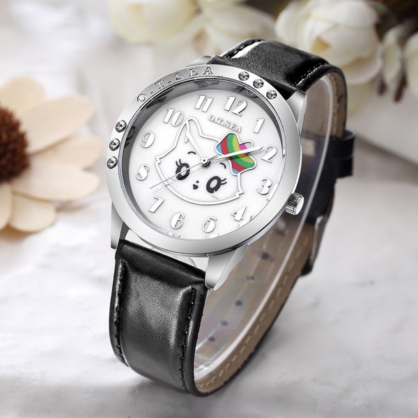 o.t.sea women watch cute cat dial sliver case fashion ladies watches quartz wrist watch dames horloges relojes mujer montres, Slivery;brown
o.t.sea women watch cute cat dial sliver case fashion ladies watches quartz wrist watch dames horloges relojes mujer montres, Slivery;brown