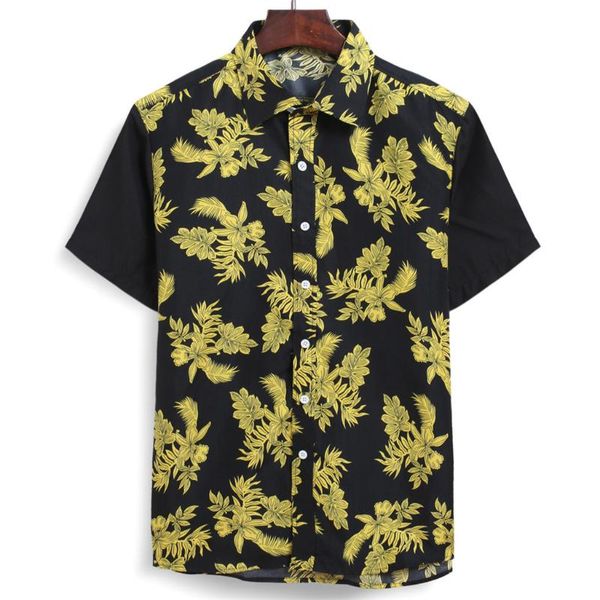 chemise homme 2020 summer hawaiian shirts men's shirt casual button hawaii print beach short sleeve blouse camisa masculina, White;black
chemise homme 2020 summer hawaiian shirts men's shirt casual button hawaii print beach short sleeve blouse camisa masculina, White;black