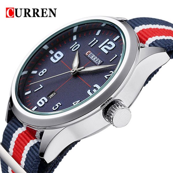 2016 curren men fashion casual watch wristwatches men auto date sports watches men's clock relogio masculino, Slivery;brown
2016 curren men fashion casual watch wristwatches men auto date sports watches men's clock relogio masculino, Slivery;brown