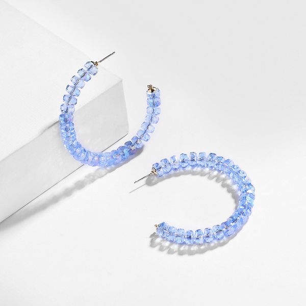 hoop & huggie designer colorized glass crystal beads big earrings for women korean style trendy large earring hoops, Golden;silver
hoop & huggie designer colorized glass crystal beads big earrings for women korean style trendy large earring hoops, Golden;silver