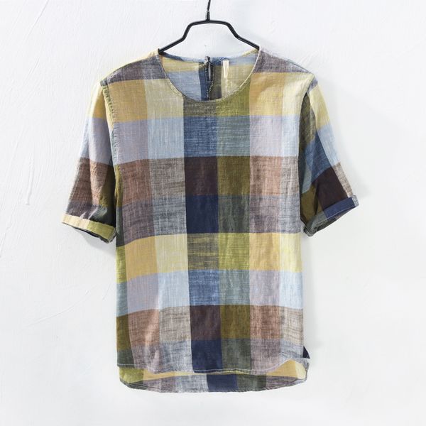 new design plaid shirt men brand linen shirts men summer casual shirt for fashion comfortable shirts male camisa chemise, White;black
new design plaid shirt men brand linen shirts men summer casual shirt for fashion comfortable shirts male camisa chemise, White;black
