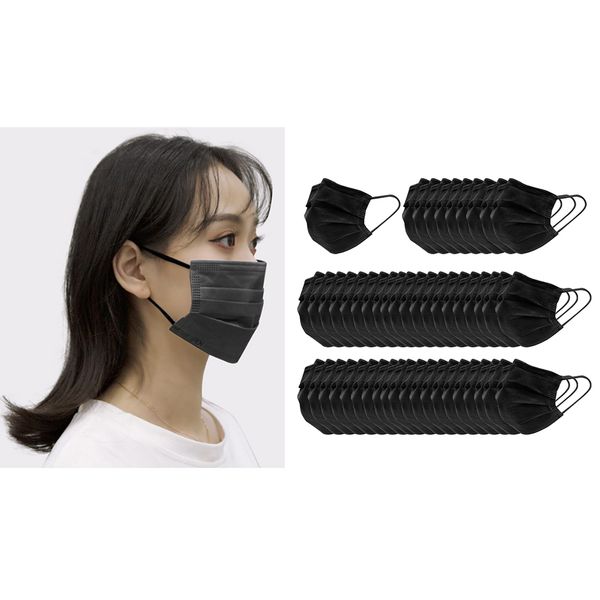 50x disposable anti-haze mouth mask dustproof face protector respirator mask