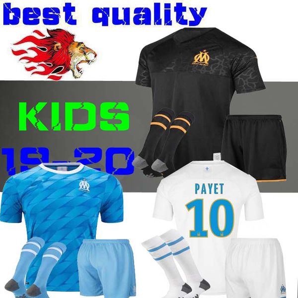 kids 19 20 olympique de marseille soccer jersey kits 2019 2020 om marseille balotelli payet thauvin gustavo football shirts away, Black;yellow
kids 19 20 olympique de marseille soccer jersey kits 2019 2020 om marseille balotelli payet thauvin gustavo football shirts away, Black;yellow