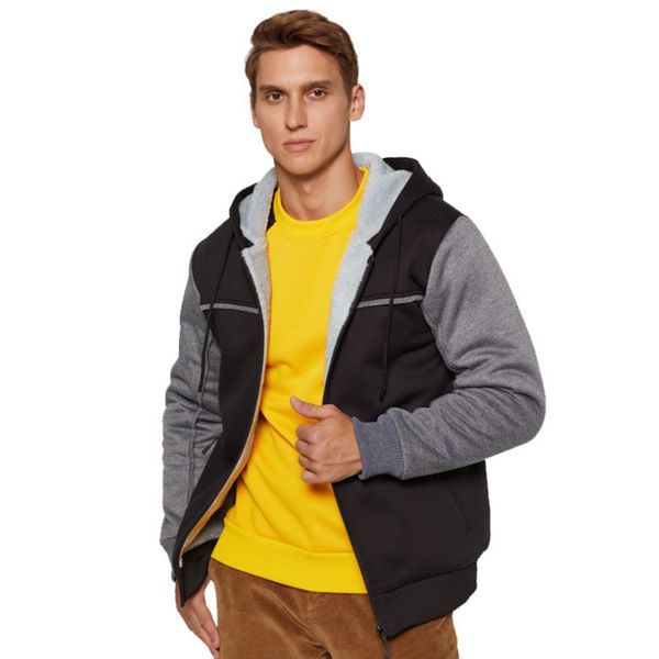 men's down & parkas 2021 winter casual plus fleece and thickened hoodie solid color pullover long sleeve youth fashion turtle, Black
men's down & parkas 2021 winter casual plus fleece and thickened hoodie solid color pullover long sleeve youth fashion turtle, Black