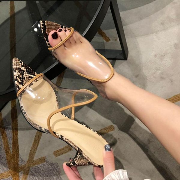 jouir talons dropship fashion snake printed high heel pointed sole transparent summer women sandal slippers shoes woman, Black
jouir talons dropship fashion snake printed high heel pointed sole transparent summer women sandal slippers shoes woman, Black