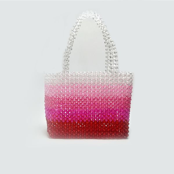 aklicho beads handmade heavy metal pearl bag ins personality shoulder strap gradient weaving fashion women's bag
aklicho beads handmade heavy metal pearl bag ins personality shoulder strap gradient weaving fashion women's bag