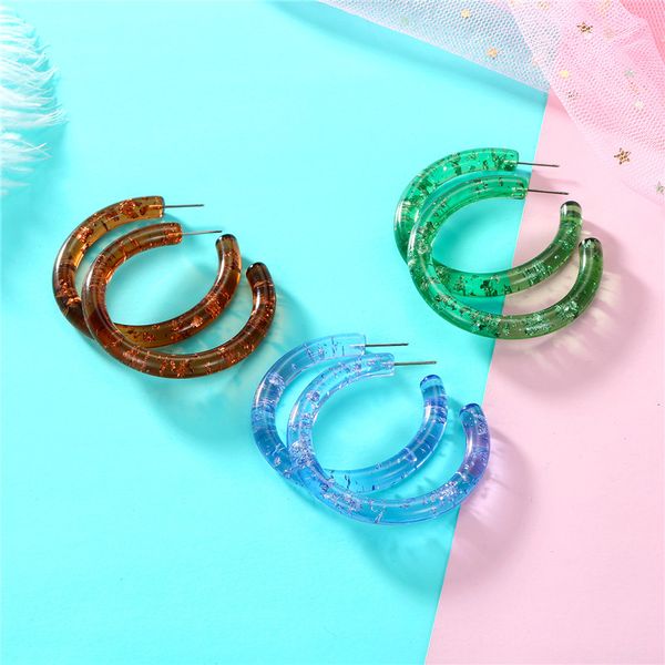 dayoff korea acetic acid hoop earrings women jewelry simple big round transparent green eardrop resin open hoop earrings e483, Golden;silver
dayoff korea acetic acid hoop earrings women jewelry simple big round transparent green eardrop resin open hoop earrings e483, Golden;silver