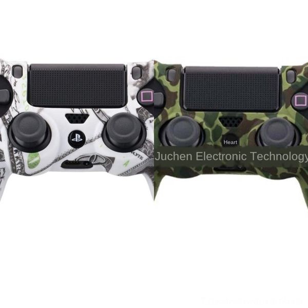yrivx 2020 skin 3-in-1 anti-slip thumbsticks camouflage silicone cover new case + 2 soft caps for ps4 pro slim controller
yrivx 2020 skin 3-in-1 anti-slip thumbsticks camouflage silicone cover new case + 2 soft caps for ps4 pro slim controller