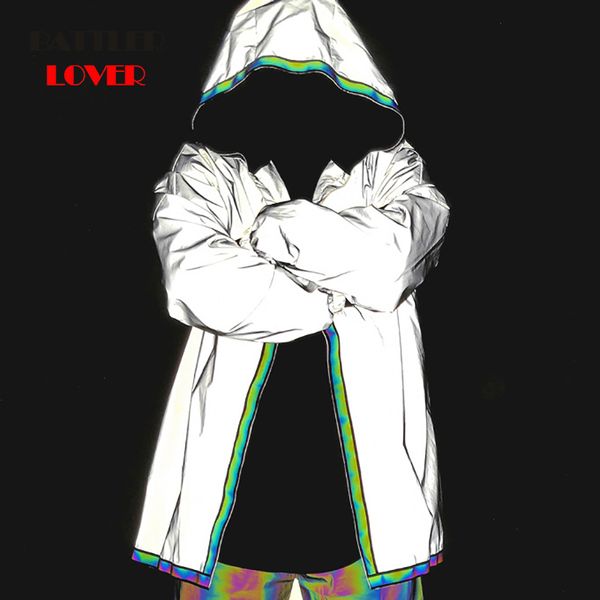 men jacket hip hop windbreaker 3m reflective jacket coat hooded fluorescent clothing men's waterproof night light hoody jackets, Black;brown
men jacket hip hop windbreaker 3m reflective jacket coat hooded fluorescent clothing men's waterproof night light hoody jackets, Black;brown