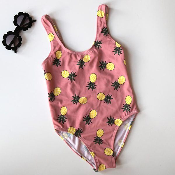 2-12 years baby girl swimsuit one piece kids swimwear pineapple print toddler girl bathing suit bow knot little girls swim wear, White;black
2-12 years baby girl swimsuit one piece kids swimwear pineapple print toddler girl bathing suit bow knot little girls swim wear, White;black