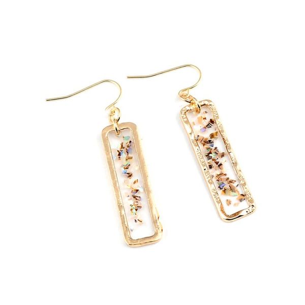 fashion women retro temperament earrings personalized crystal gravel rectangular shell earring jewelry, Silver
fashion women retro temperament earrings personalized crystal gravel rectangular shell earring jewelry, Silver
