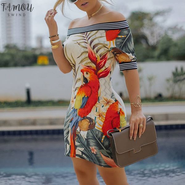 2020 spring women elegant bodycon mini party dresses ladies off shoulder bird pattern striped tape splicing dress, Black;gray
2020 spring women elegant bodycon mini party dresses ladies off shoulder bird pattern striped tape splicing dress, Black;gray