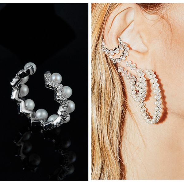 clip-on & screw back one full zircon freshwater pearl 925 sterling silver wave cuff clip earrings geometric gear ear women fine wedding jewe
clip-on & screw back one full zircon freshwater pearl 925 sterling silver wave cuff clip earrings geometric gear ear women fine wedding jewe