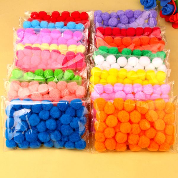 skillful trade ponpon 20mm multicolor pompom diy decoration ball pompon children's manual educational toys accessories 50pcs/bag
skillful trade ponpon 20mm multicolor pompom diy decoration ball pompon children's manual educational toys accessories 50pcs/bag