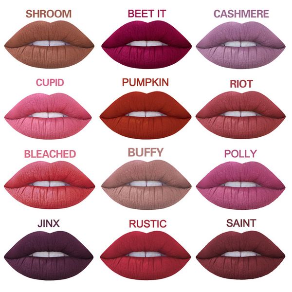 12pcs/pack waterproof lipstick long lasting matte liquid lipstick set lip gloss lip tint kit cosmetics makeup stick
12pcs/pack waterproof lipstick long lasting matte liquid lipstick set lip gloss lip tint kit cosmetics makeup stick
