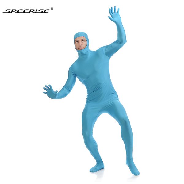 face open black zentai suit men one piece lycra spandex nylon second skin for halloween tights full body cosplay costumes
face open black zentai suit men one piece lycra spandex nylon second skin for halloween tights full body cosplay costumes