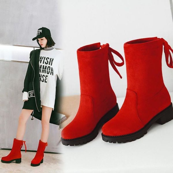 2019 women boots fashion ladies shoes winter warm boots solid rubber woman ankle zapatos de mujer round toe snow, Black
2019 women boots fashion ladies shoes winter warm boots solid rubber woman ankle zapatos de mujer round toe snow, Black