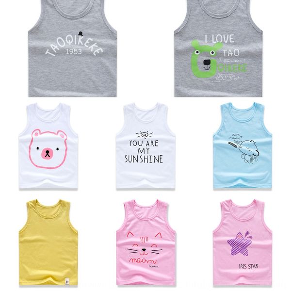 children's pure cotton thin shirt baby boys underwear vest ' and girls' small vest children's underwear, Blue
children's pure cotton thin shirt baby boys underwear vest ' and girls' small vest children's underwear, Blue