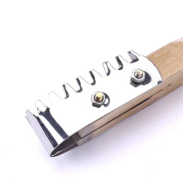 1pc kitchen scale scrapper cleaning knife wooden handle stainless steel tool easy to remove fish scales
1pc kitchen scale scrapper cleaning knife wooden handle stainless steel tool easy to remove fish scales