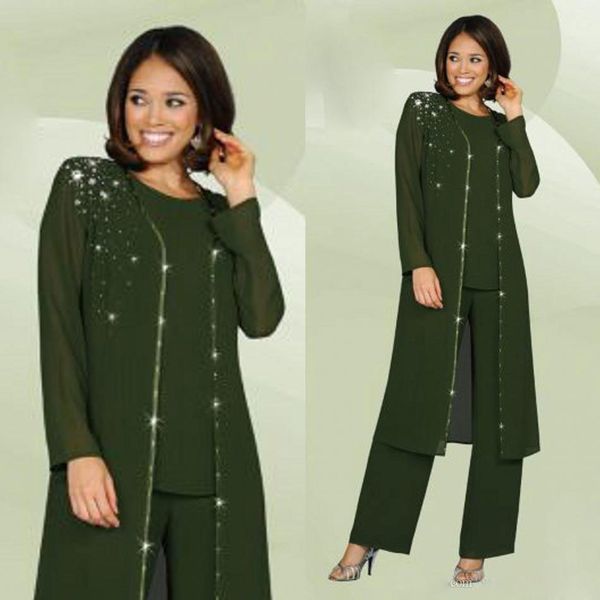 hunter green mother of the bride pant suits long sleeves jewel neck sequined wedding guest dresses jackets beaded mothers groom dress, Black;red
hunter green mother of the bride pant suits long sleeves jewel neck sequined wedding guest dresses jackets beaded mothers groom dress, Black;red