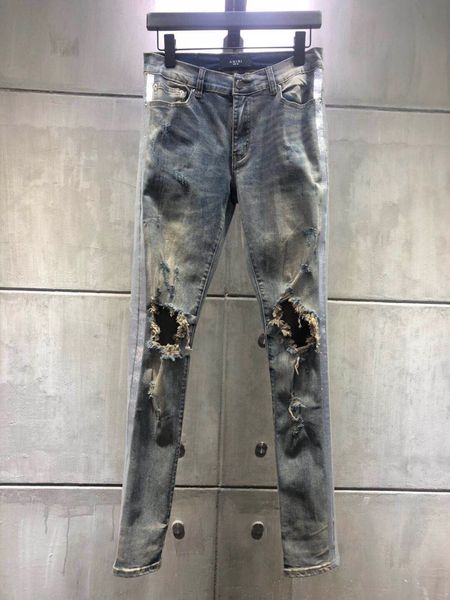 falection 19fw usa fashion california amimike серебряный ремешок печатные джинсовые джинсы, Blue
falection 19fw usa fashion california amimike серебряный ремешок печатные джинсовые джинсы, Blue