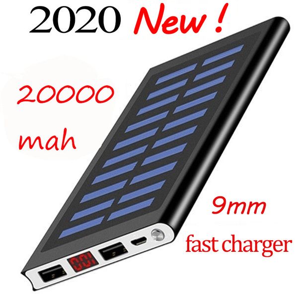 20000mah portable solar power bank battery charger with lcd screen camping flashlight ultra thin power banks
20000mah portable solar power bank battery charger with lcd screen camping flashlight ultra thin power banks