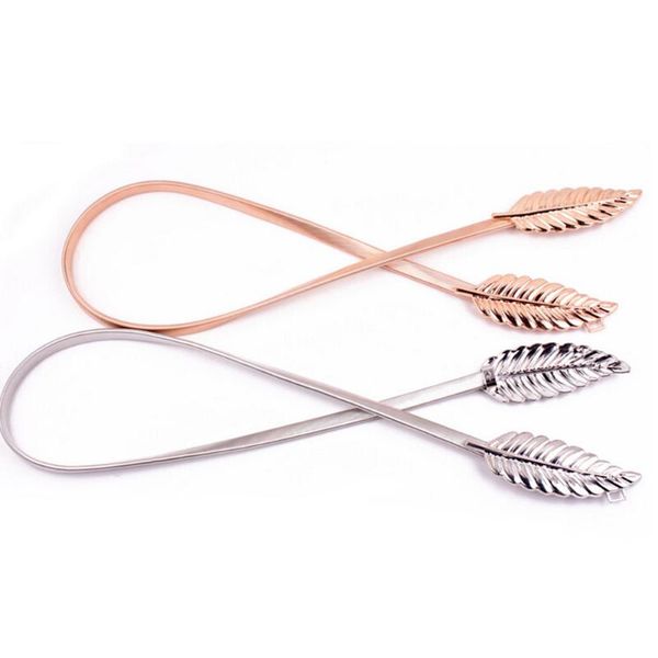 2pcs waist belt metal leaves waistband elastic stretch waist strap cummerbund (golden & silver, Black;brown
2pcs waist belt metal leaves waistband elastic stretch waist strap cummerbund (golden & silver, Black;brown