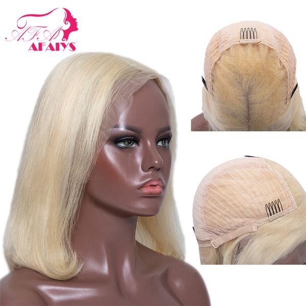 afaiys 13x6 blonde lace front wig straight remy brazilian hair ombre 613 short bob lace front human hair wigs for black women, Black;brown
afaiys 13x6 blonde lace front wig straight remy brazilian hair ombre 613 short bob lace front human hair wigs for black women, Black;brown