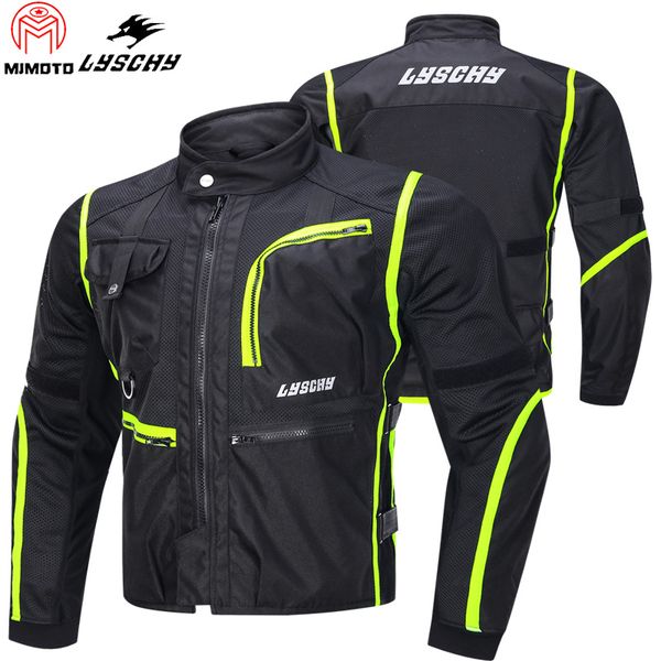 brand new lyschy motorcycle summer mesh breathable riding suit men anti-fall racing suit reflective jacket motorcycle 5xl
brand new lyschy motorcycle summer mesh breathable riding suit men anti-fall racing suit reflective jacket motorcycle 5xl