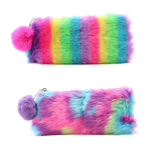 fashion lady plush travel cosmetic bag violet rainbow colored fur clutch bag storage lady zipper wallet design comfortable
fashion lady plush travel cosmetic bag violet rainbow colored fur clutch bag storage lady zipper wallet design comfortable