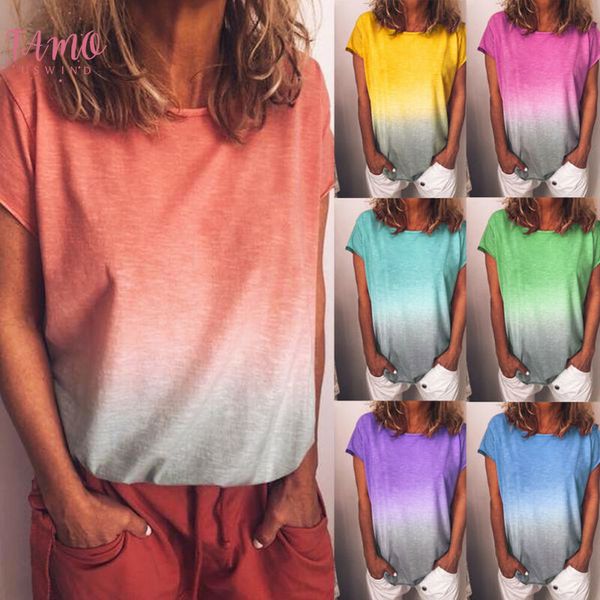 плюс размер женщин boho леди радуга градиент с коротким рукавом футболка tee tops summer beach casual свободный хлопок дамы top градиент, White
плюс размер женщин boho леди радуга градиент с коротким рукавом футболка tee tops summer beach casual свободный хлопок дамы top градиент, White