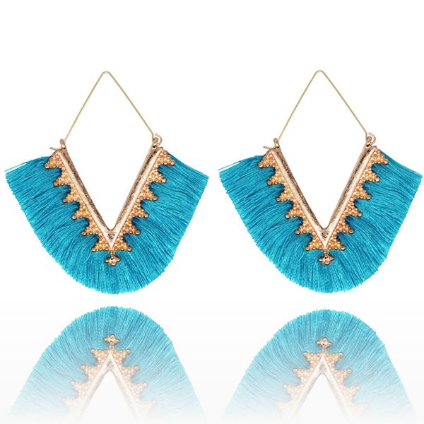 wishmetyou earrings for women fashion accessories v shape fringed exaggerated jewelry alloy geometry different color beautiful, Silver
wishmetyou earrings for women fashion accessories v shape fringed exaggerated jewelry alloy geometry different color beautiful, Silver