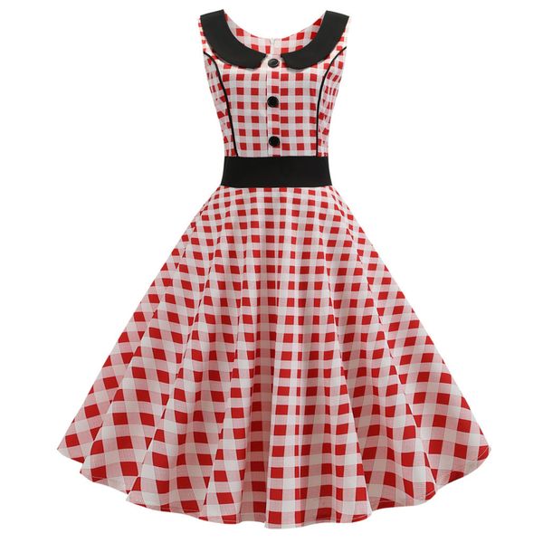 2019 fashion dresses forfashion women vintage swing 50s housewife lapel casual evening party dress plus size 40, Black;gray
2019 fashion dresses forfashion women vintage swing 50s housewife lapel casual evening party dress plus size 40, Black;gray