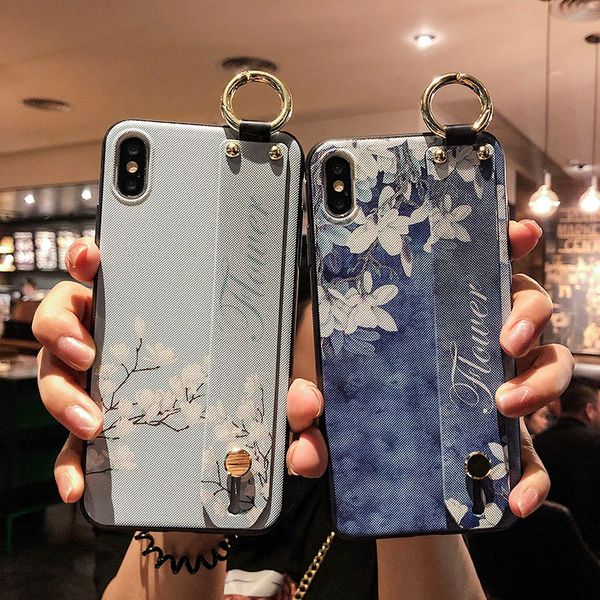 wrist strap phone case for iphone x xs max xr cover soft tpu flower pattern holder cases for iphone 7 8 6 6s plus stand case
wrist strap phone case for iphone x xs max xr cover soft tpu flower pattern holder cases for iphone 7 8 6 6s plus stand case
