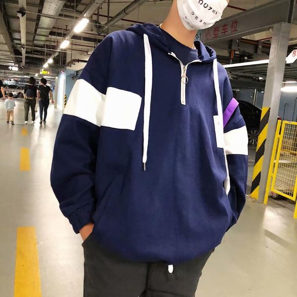 europe and america street fashion hip hop loose-fit joint contrast color cool hoodie men's popular brand students couples coat f, Black
europe and america street fashion hip hop loose-fit joint contrast color cool hoodie men's popular brand students couples coat f, Black