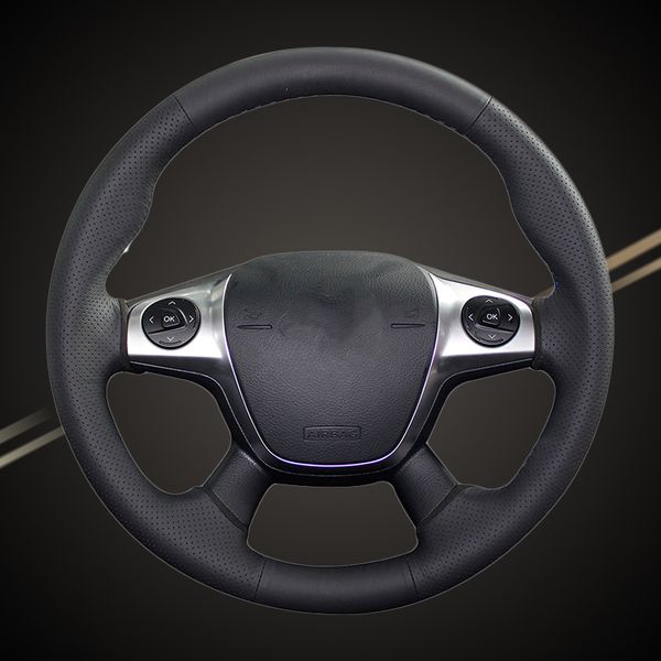 car braid on the steering wheel cover for focus 3 2012-2014 kuga escape 2013-2016 c-max 2011-2018 car-styling auto covers
car braid on the steering wheel cover for focus 3 2012-2014 kuga escape 2013-2016 c-max 2011-2018 car-styling auto covers