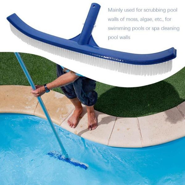 18 inch bottom swimming pool brush moss cleaning brushes for above pools cleaning rake mesh leaf nets deep bag pool accessories 
18 inch bottom swimming pool brush moss cleaning brushes for above pools cleaning rake mesh leaf nets deep bag pool accessories