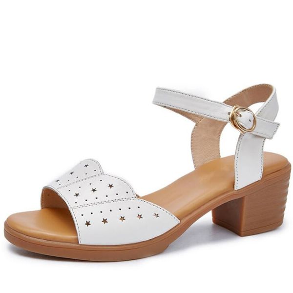 summer 2020 cowhide hollow fashion leather sandals soft comfort high heel sandals cool breathable women, Black
summer 2020 cowhide hollow fashion leather sandals soft comfort high heel sandals cool breathable women, Black