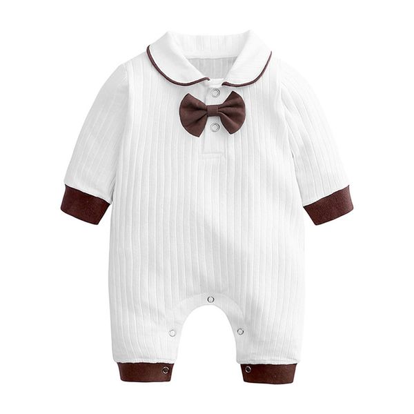 0-24m baby boy jumpsuit infant baby boys bow tie spring summer jumpsuit new fashion newborn kids gentleman suit bodysuit #bl2, White
0-24m baby boy jumpsuit infant baby boys bow tie spring summer jumpsuit new fashion newborn kids gentleman suit bodysuit #bl2, White