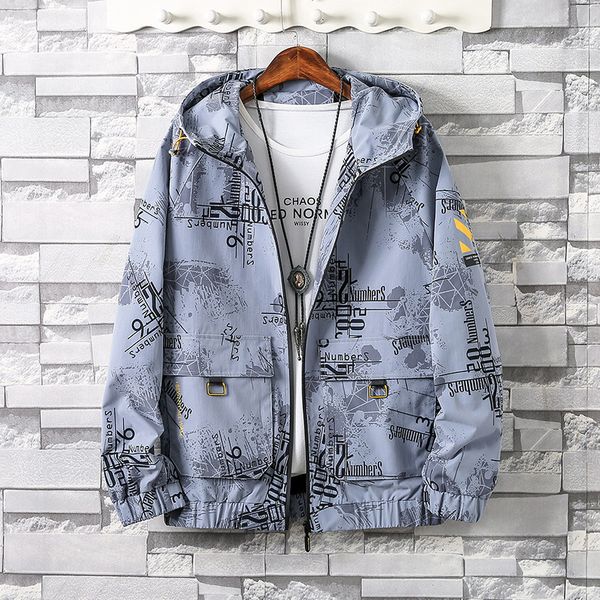 2019 men's wear new style spring and autumn men's thin jacket casual coat fashion magazine-style hooded coat, Black;brown
2019 men's wear new style spring and autumn men's thin jacket casual coat fashion magazine-style hooded coat, Black;brown