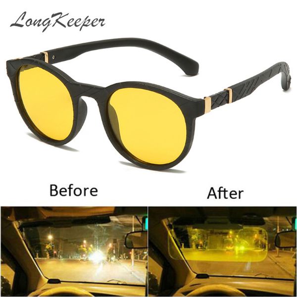 longkeeper tr90 polarized sunglasses men women round flexible night vision glasses anti-glare yellow lens sport oculos masculino, White;black
longkeeper tr90 polarized sunglasses men women round flexible night vision glasses anti-glare yellow lens sport oculos masculino, White;black
