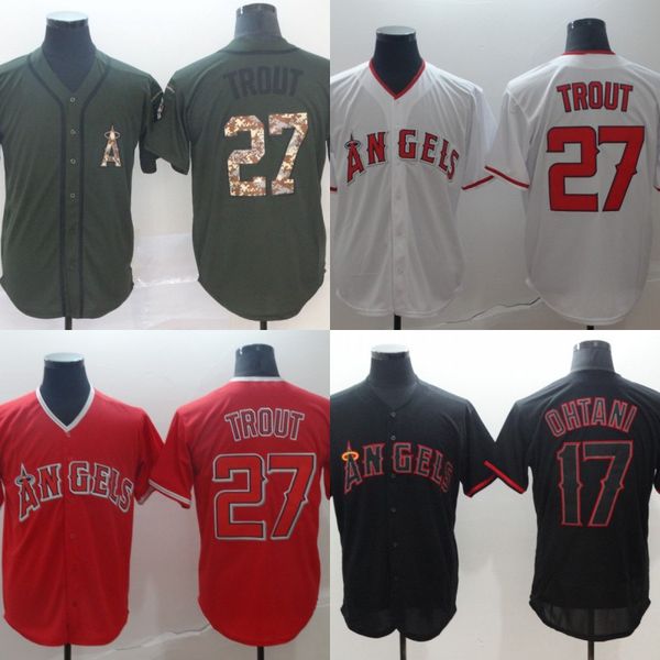 Mens Los Angeles Jersey 17 Shohei Ohtani 27 Mike Trout 100% Stitched Angels Baseball Jerseys Cheap Fast Shipping S-XXXL
Mens Los Angeles Jersey 17 Shohei Ohtani 27 Mike Trout 100% Stitched Angels Baseball Jerseys Cheap Fast Shipping S-XXXL