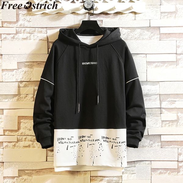 men sweatshirts hooded pullover patchwork print long sleeve plus size casual sweatshirts hip hop loose oversize winter coat, Black
men sweatshirts hooded pullover patchwork print long sleeve plus size casual sweatshirts hip hop loose oversize winter coat, Black