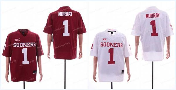 1 Kyler Murray Mens 2018 NCAA Oklahoma Sooners Jersey Red White Limited Stitched College Football Jerseys
1 Kyler Murray Mens 2018 NCAA Oklahoma Sooners Jersey Red White Limited Stitched College Football Jerseys